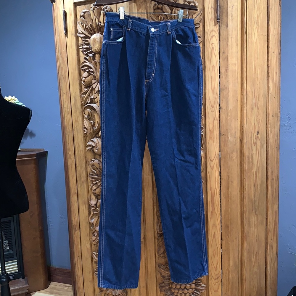 EUC Gitano size 15 L vintage high rise pleat jean